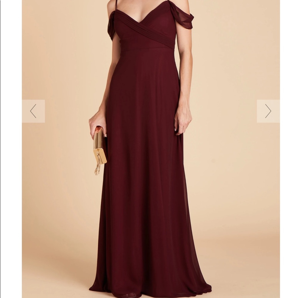 NWT SPENCE CONVERTIBLE CABERNET DRESS - BIRDY GREY BRIDESMAID DRESS